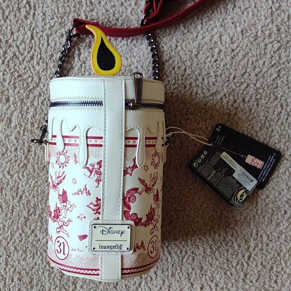 NWT Disney Loungefly Hocus Pocus Black Flame Candle Crosssbody - Picture 4 of 4